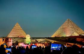 Sound and Light Show at the Pyramids of Giza