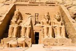 abu simbel temple in aswan egypt