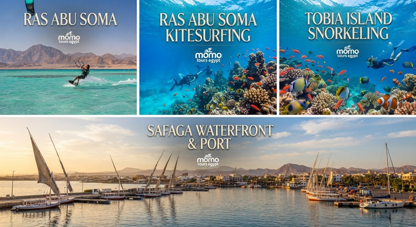 kitesurfing Safaga Soma Bay lessons